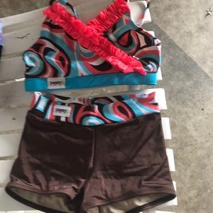 Girls size 10/12 dance outfit